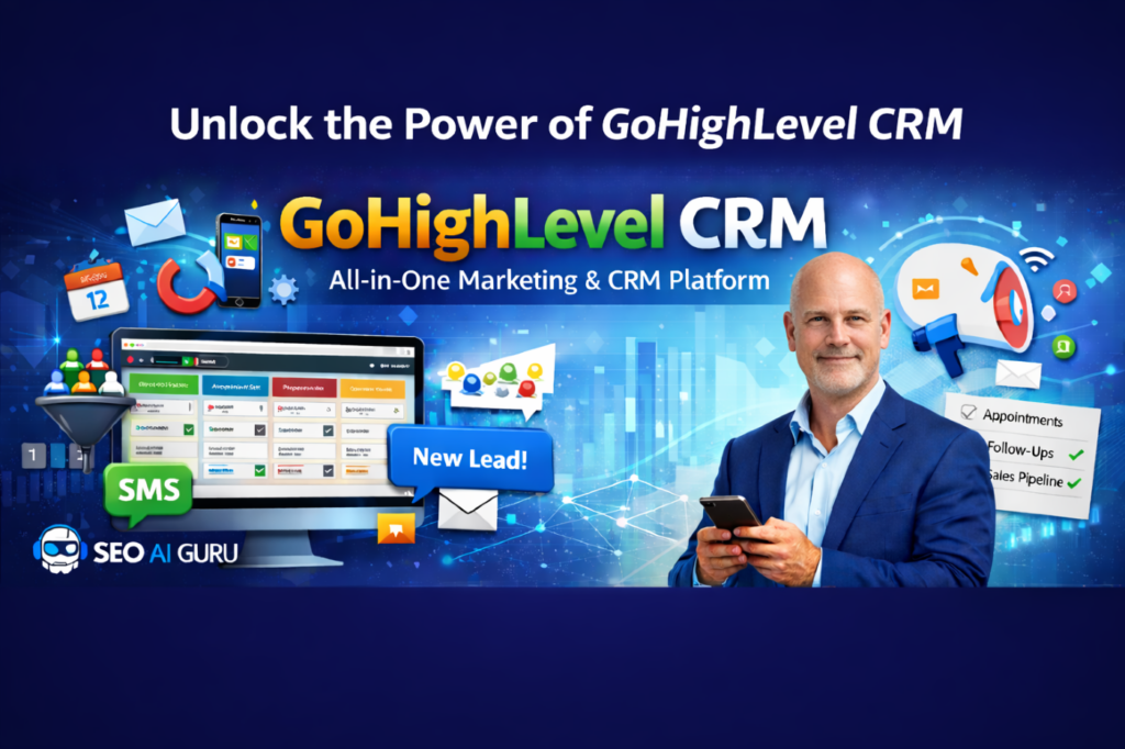 seo ai guru highlevel crm